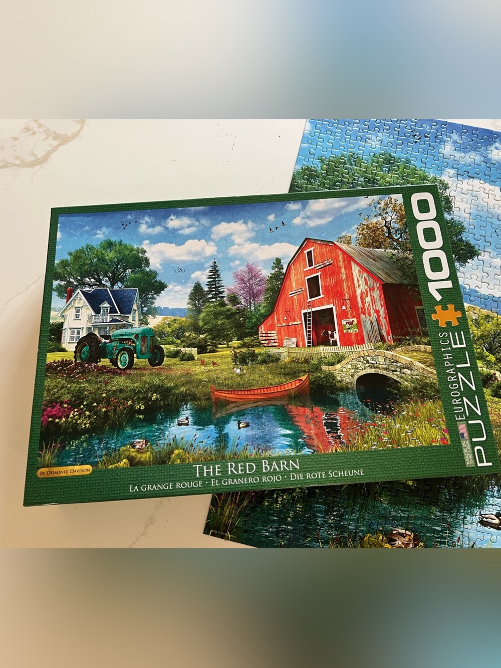EuroGraphics The Red Barn 1000-Piece Jigsaw Puzzle
Like New, Excellent condition